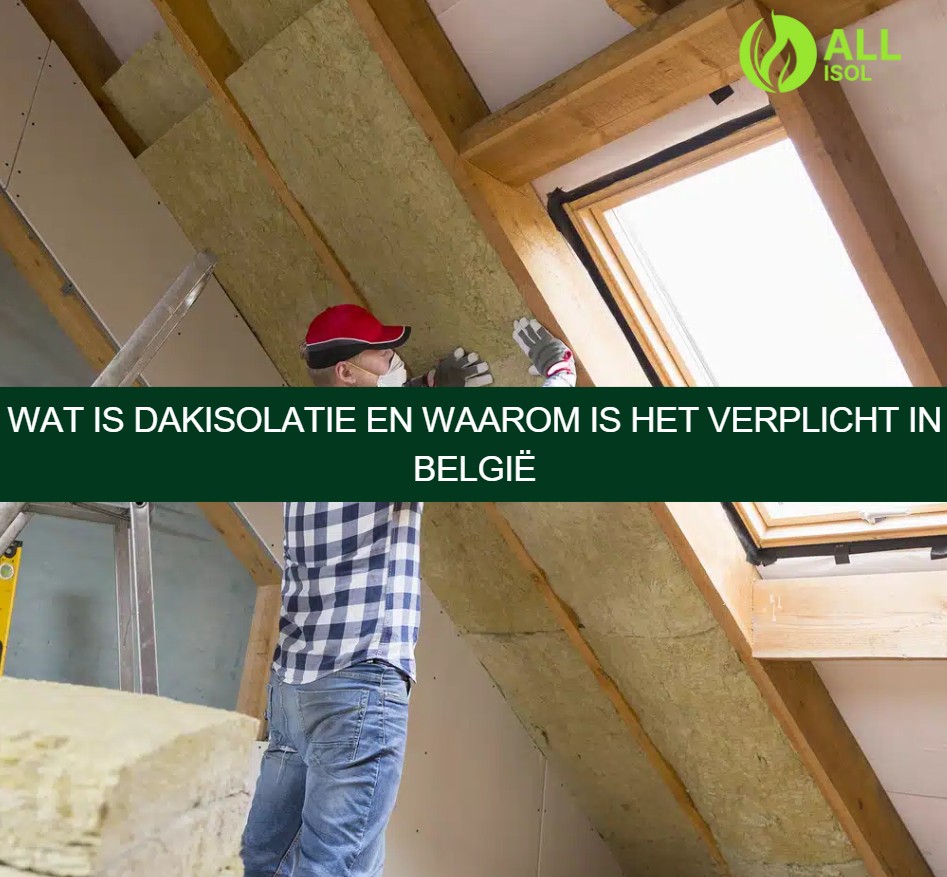 Wat is dakisolatie en waarom is het verplicht in België