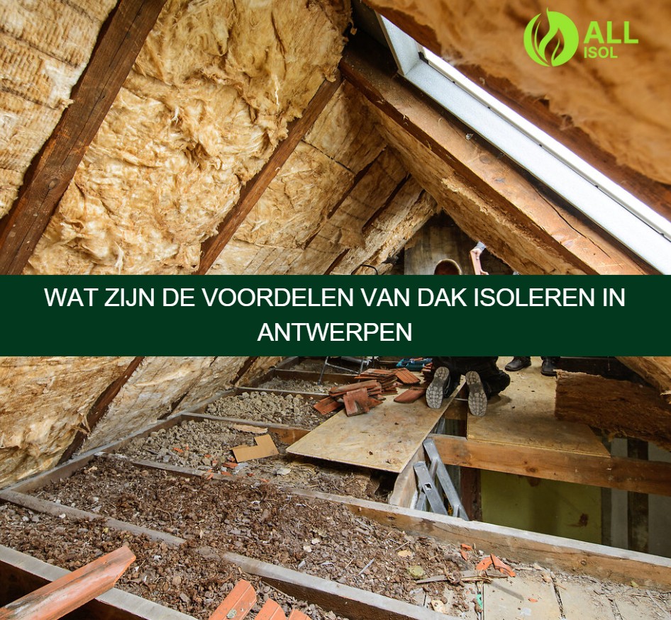 Wat zijn de voordelen van dak isoleren in Antwerpen