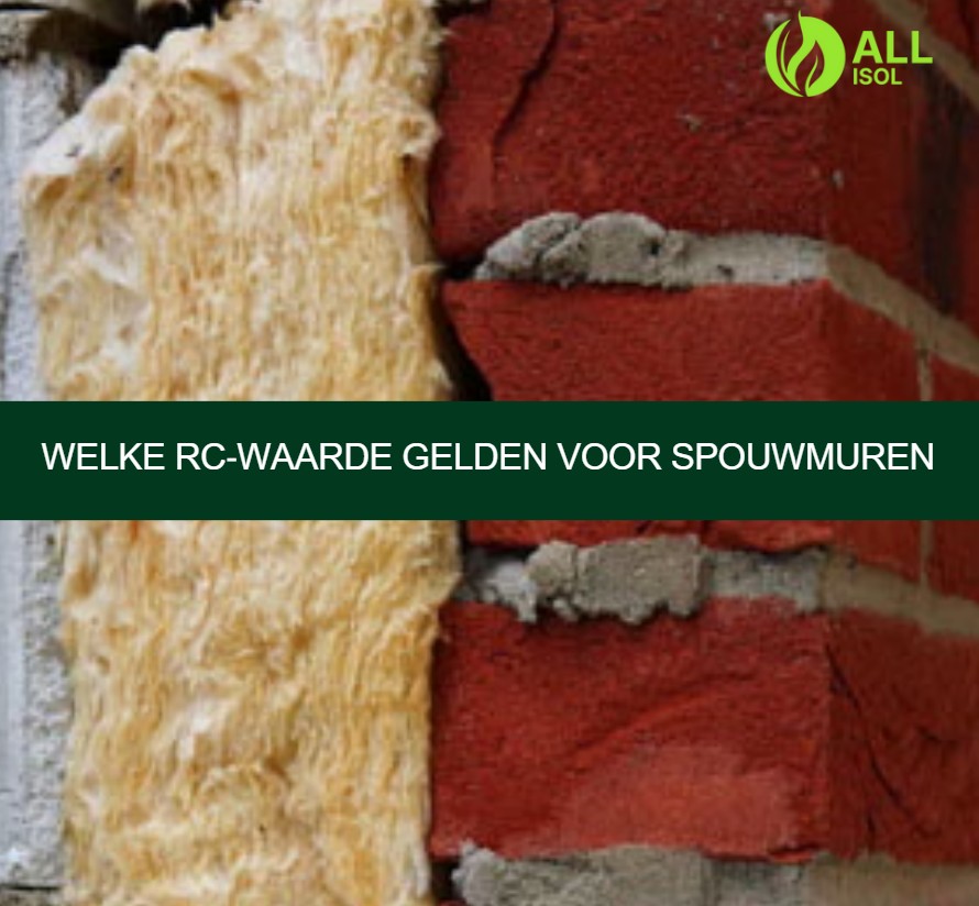 Welke Rc‑waarde gelden voor spouwmuren