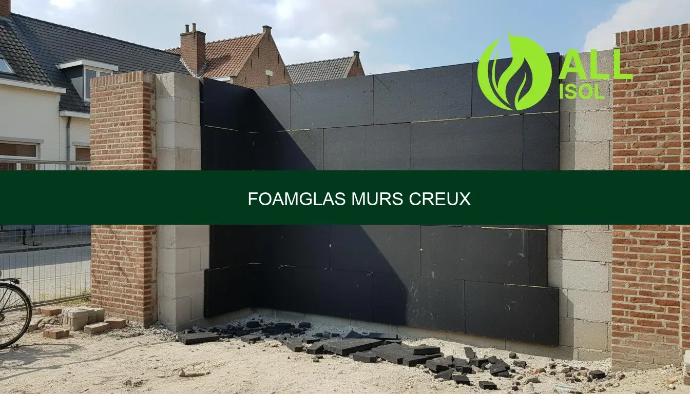 Foamglas murs creux | Isolation durable 2026