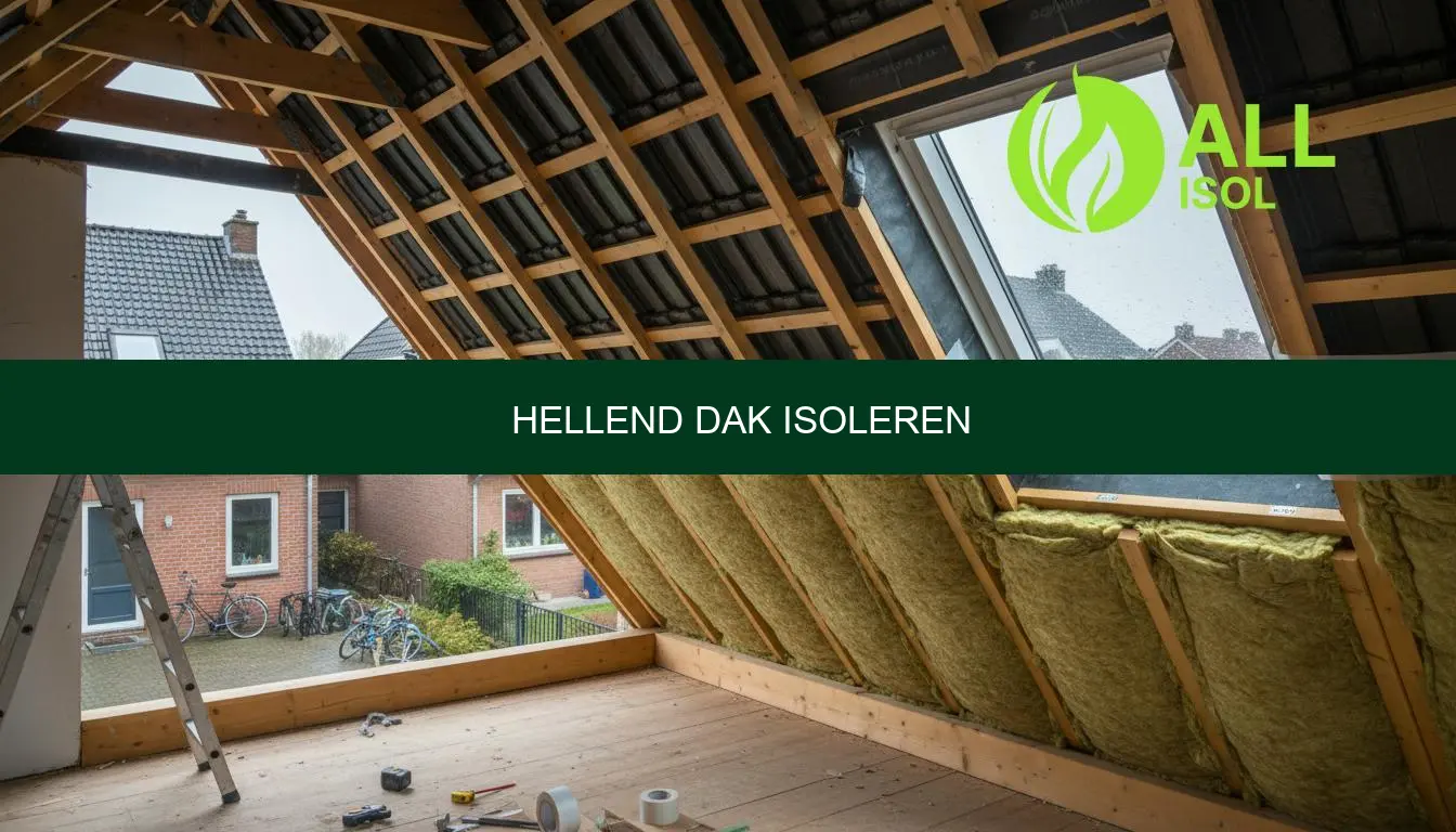 Hellend dak isoleren prijs en aanpak 2026