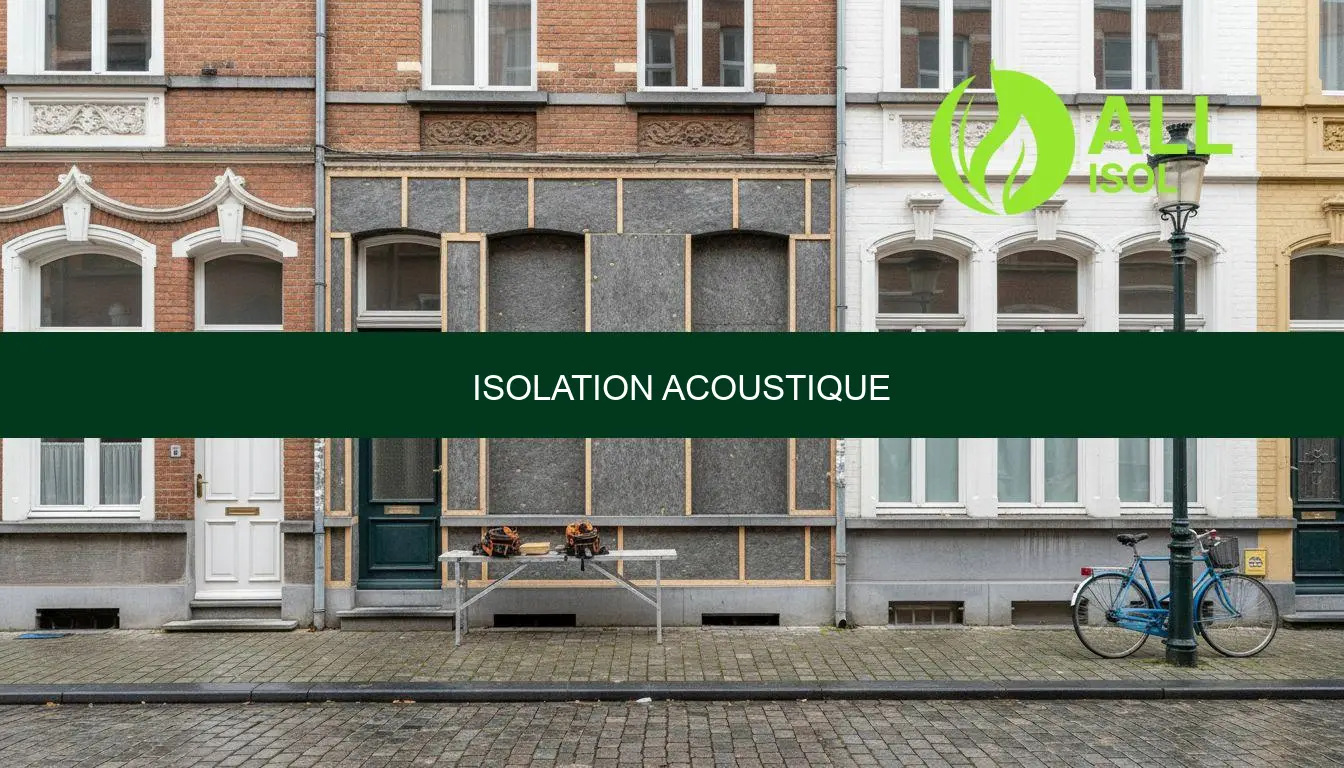 Isolation acoustique murs, sols et plafonds