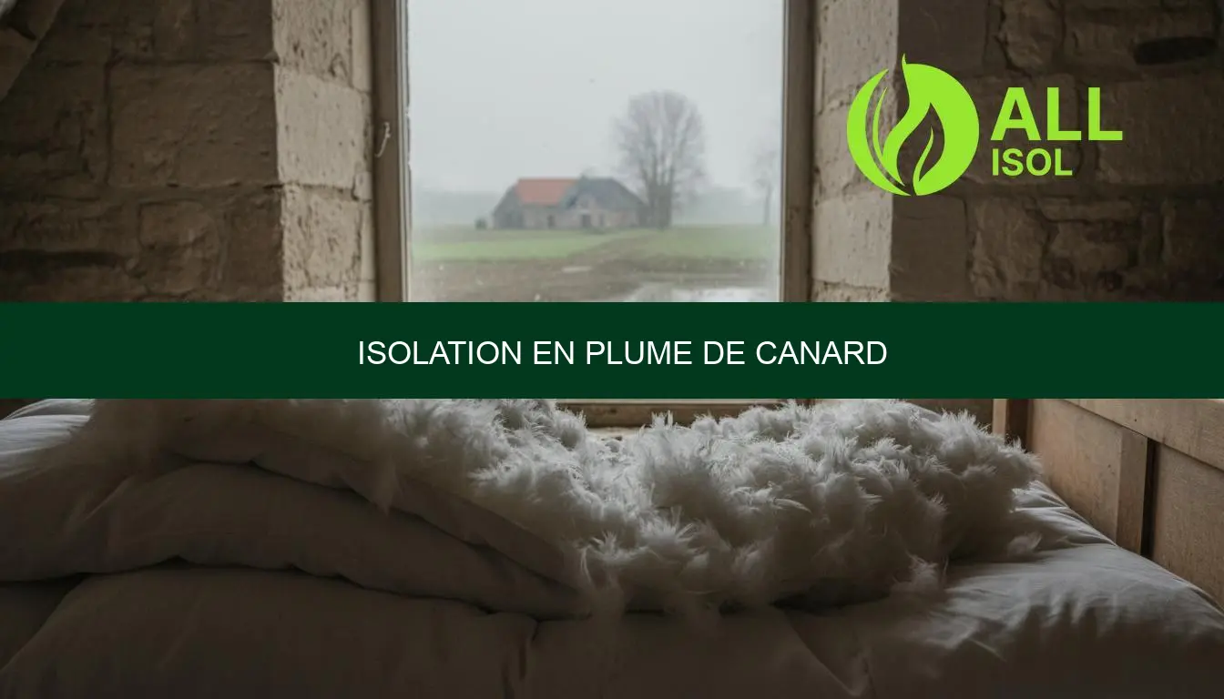 Isolation en plume de canard prix et avis