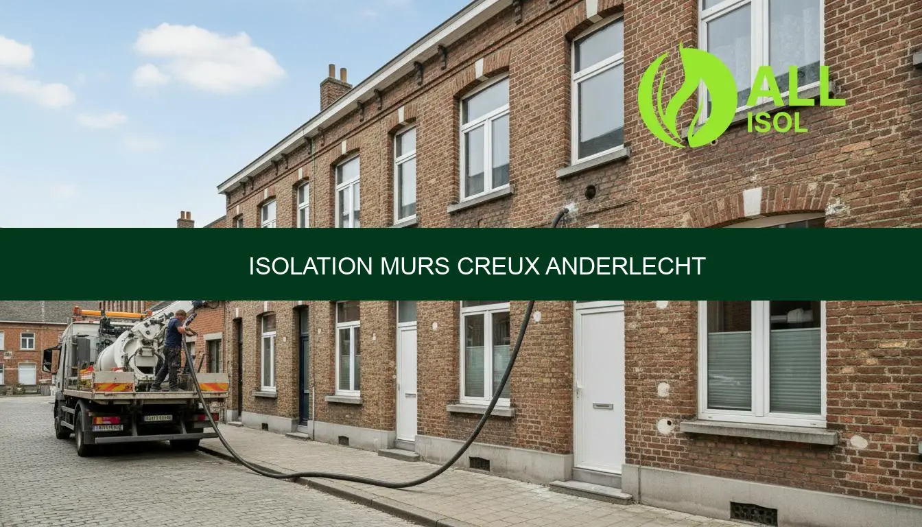 Isolation murs creux Anderlecht | Prix & Primes