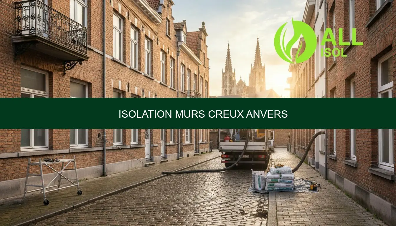 Isolation murs creux Anvers | Prix & primes