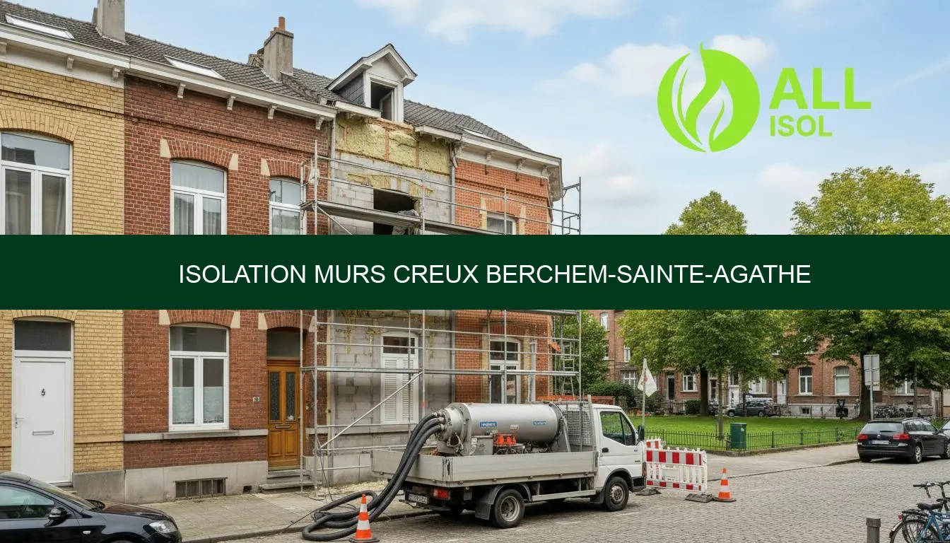 Isolation murs creux Berchem-Sainte-Agathe
