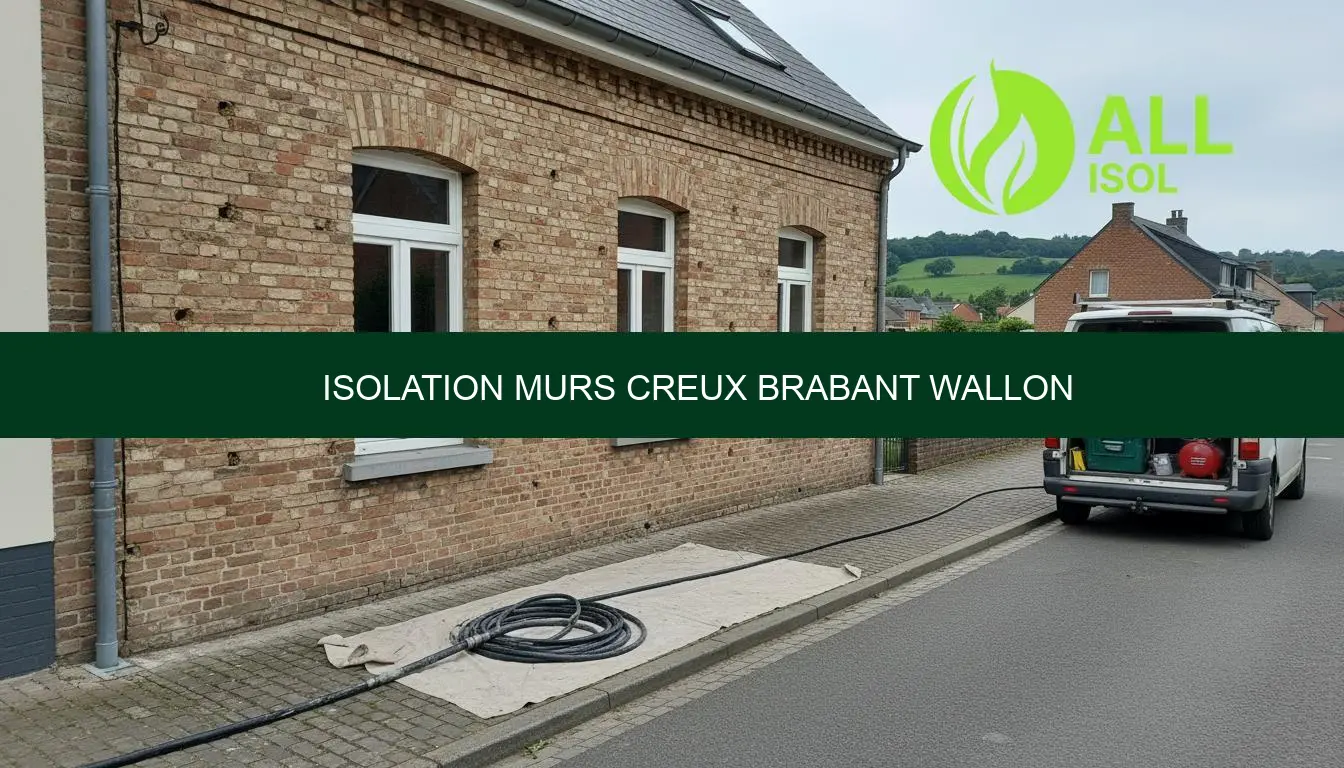 Isolation murs creux Brabant wallon Prix et Primes