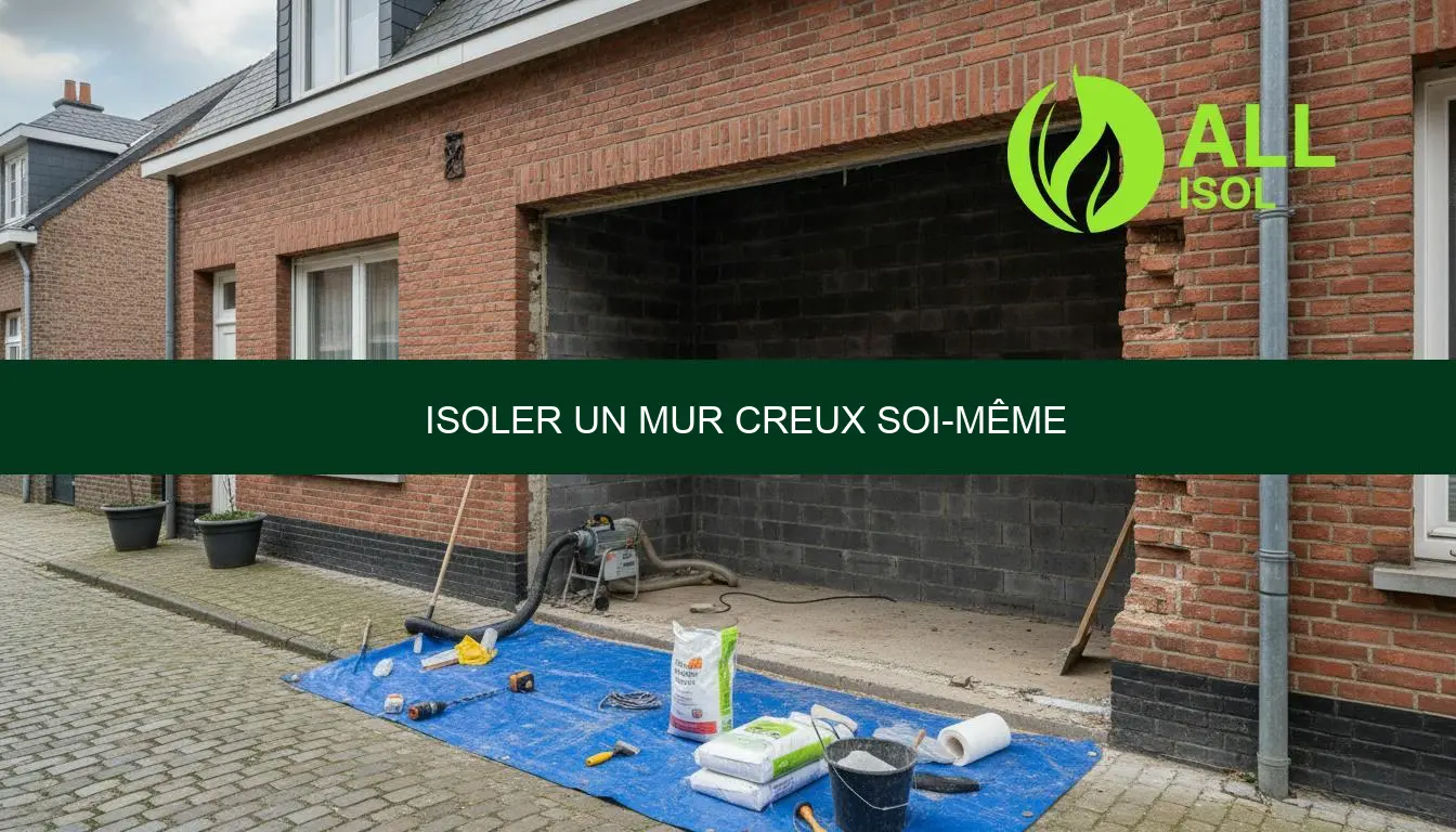 Isoler un mur creux soi-même en 2026