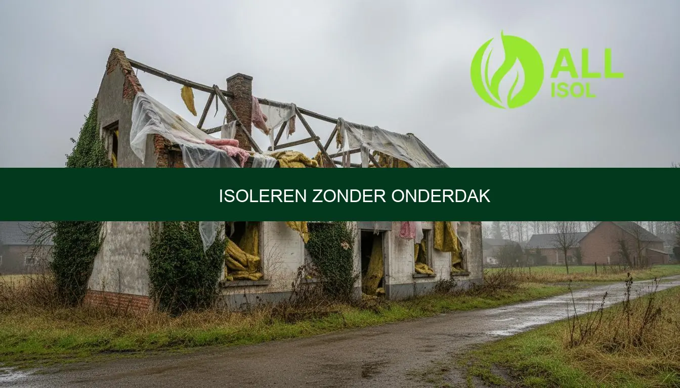 Isoleren zonder onderdak | Info & prijzen
