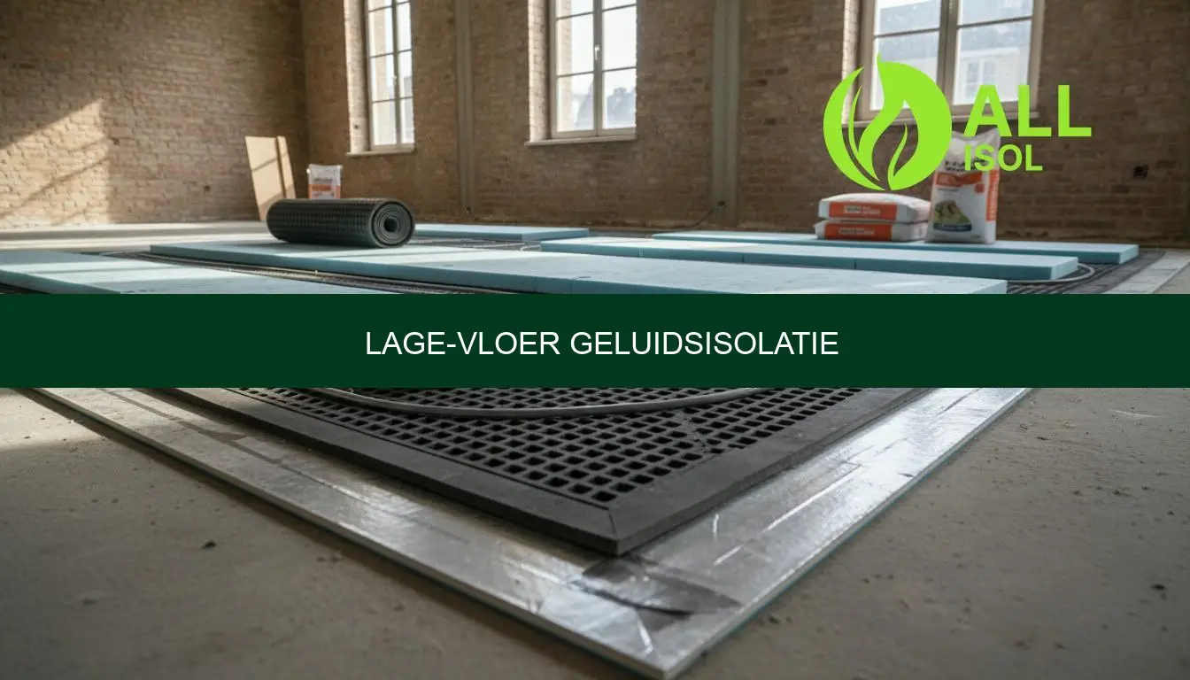 Lage-vloer geluidsisolatie | Zwevende vloer