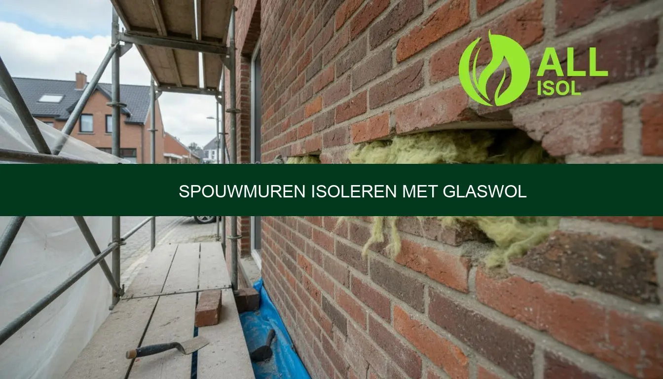 Spouwmuren isoleren met glaswol prijs & premie