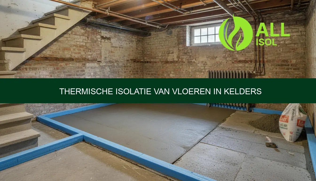 Thermische isolatie van vloeren in kelders