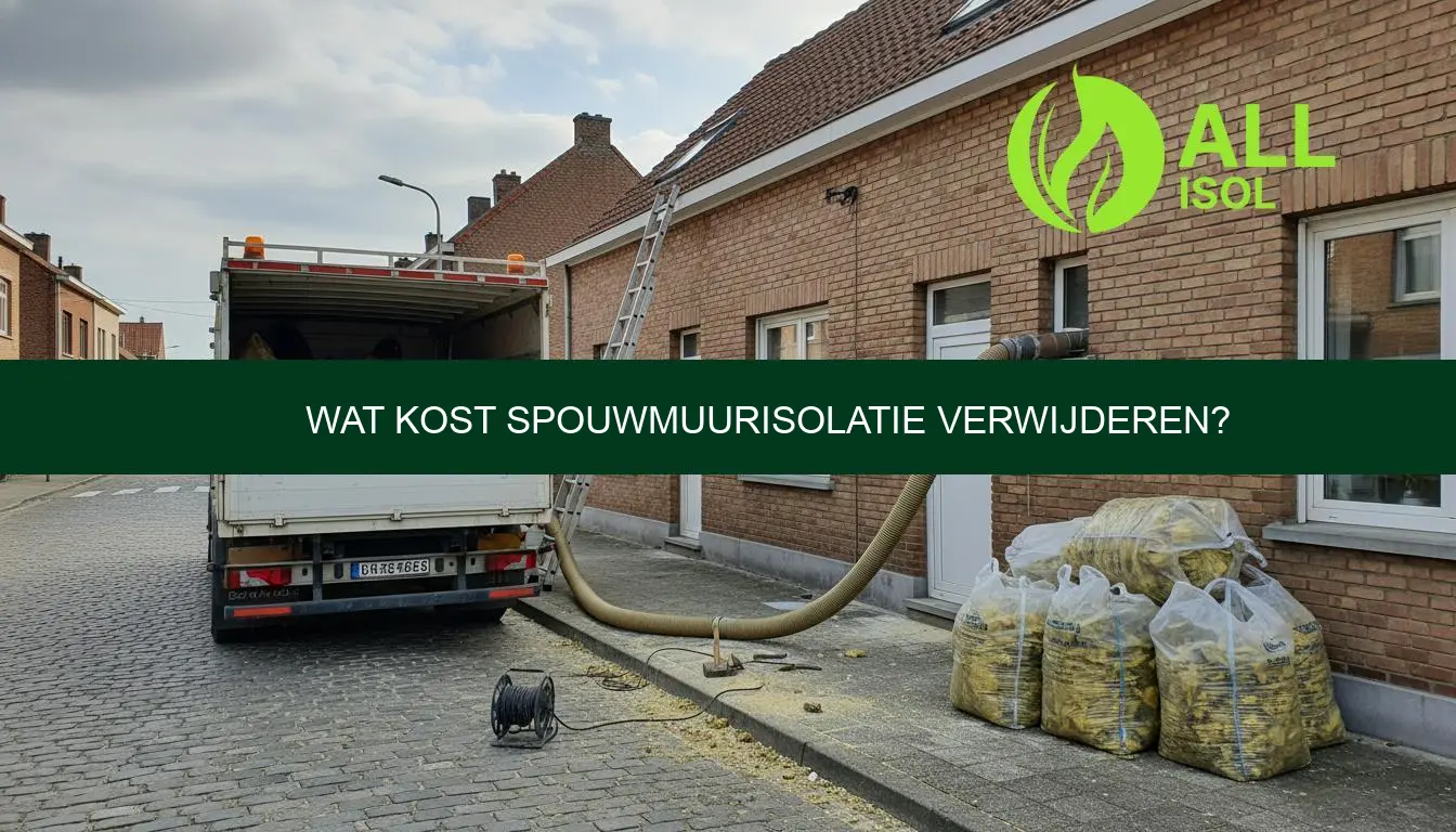 Wat kost spouwmuurisolatie verwijderen? Prijs 2026