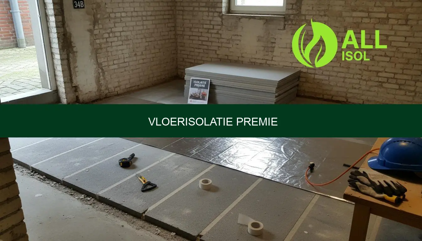 Vloerisolatie premie 2026 voorwaarden en bedrag