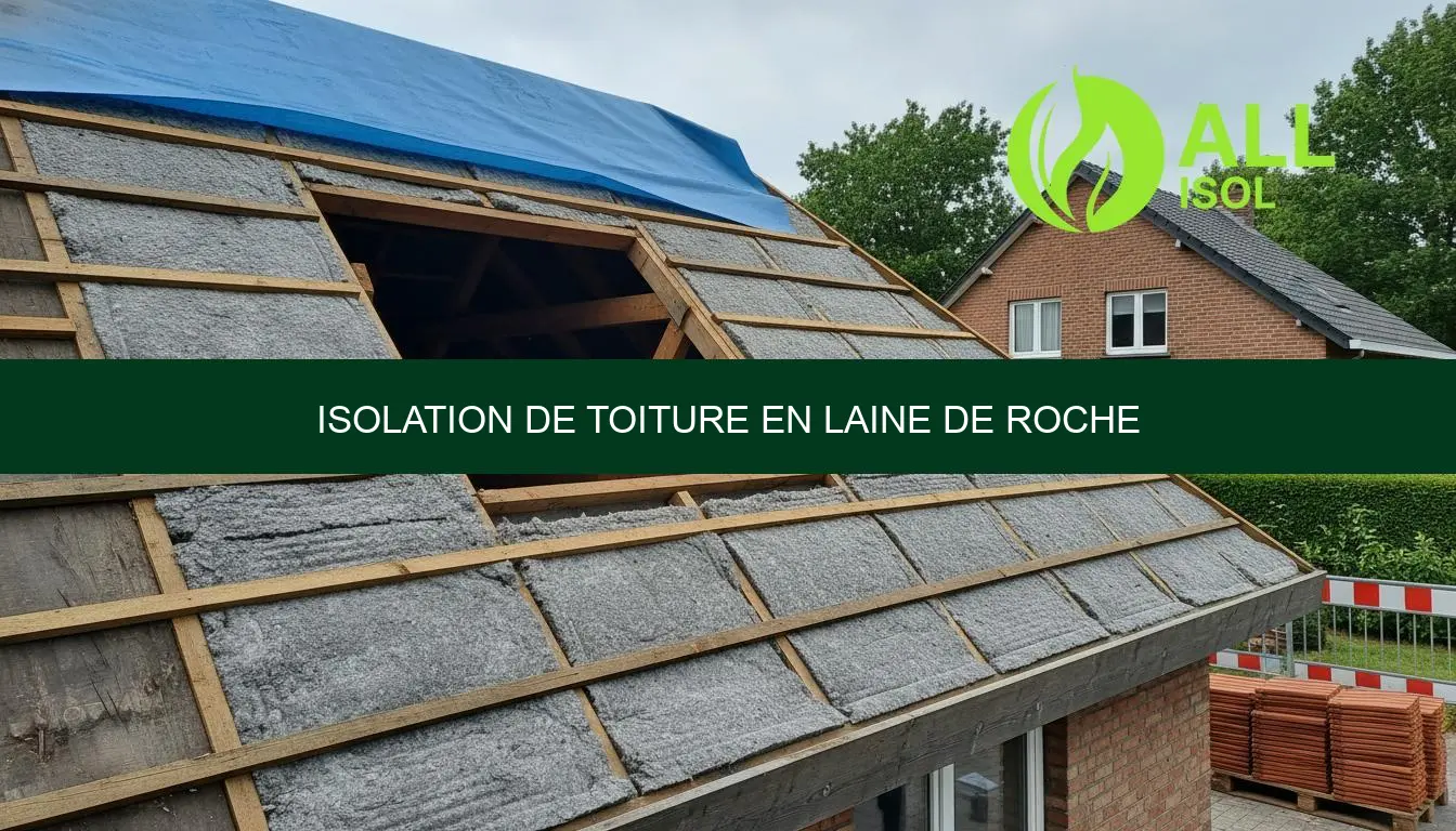 Isolation toiture laine de roche prix et épaisseur