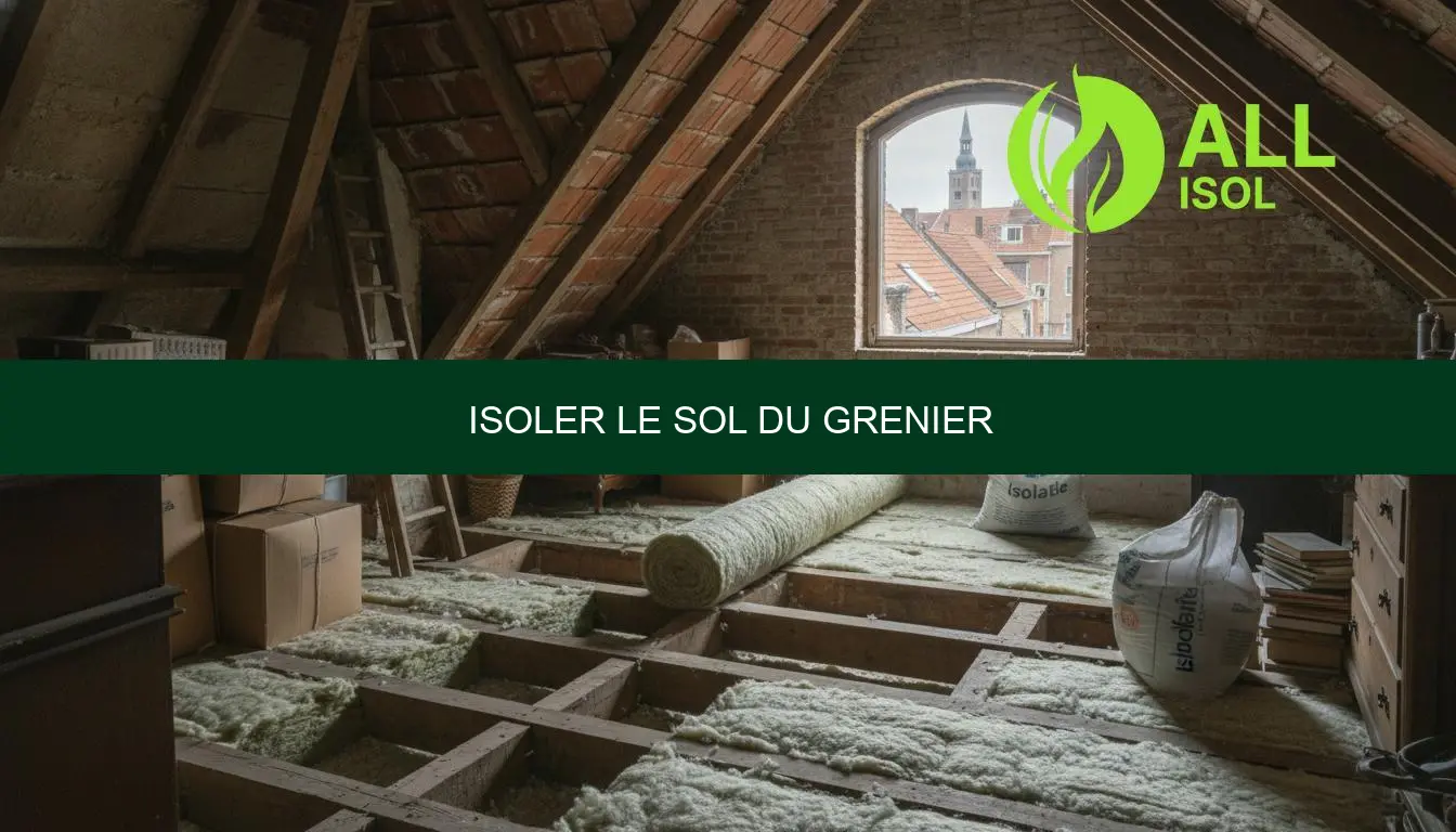 Isoler le sol du grenier prix et conseils