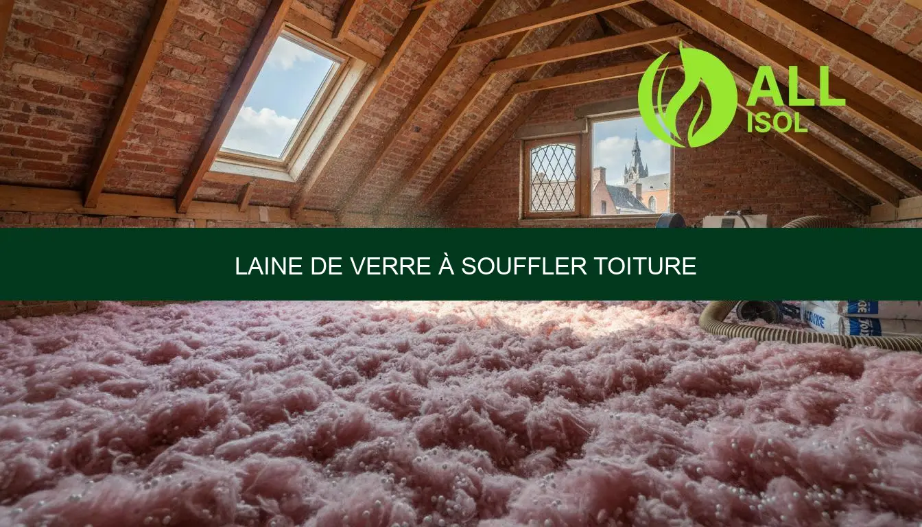 Laine de verre à souffler toiture prix et conseils