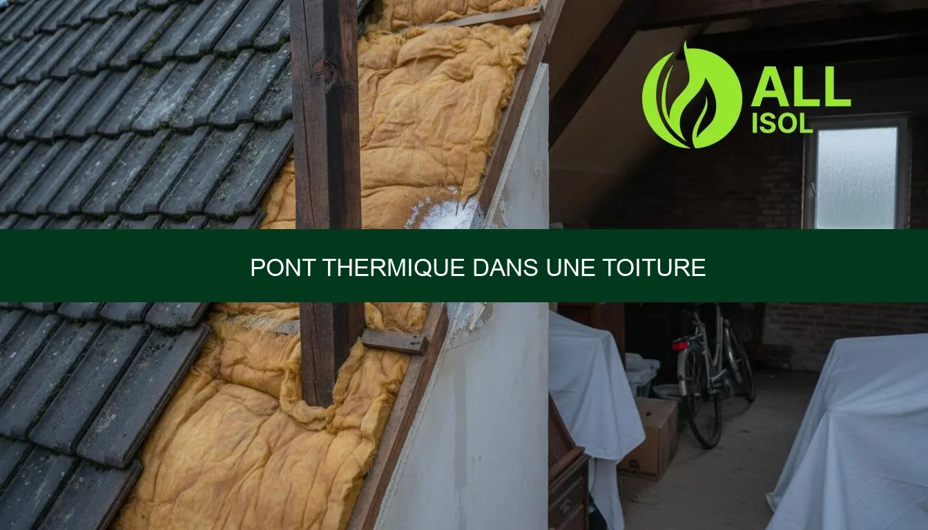 Pont thermique dans une toiture: causes et solutions