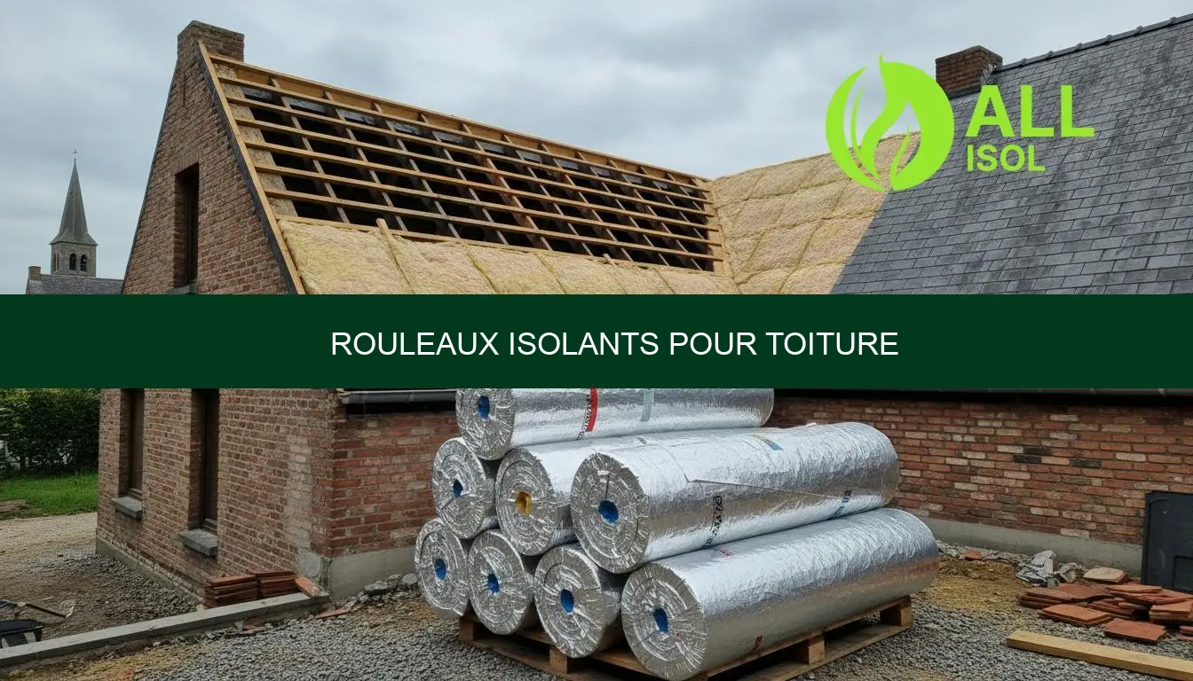 Rouleaux isolants pour toiture prix et conseils