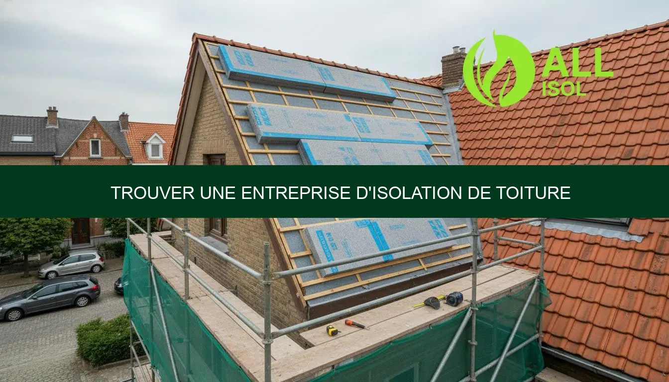 Trouver une entreprise isolation toiture Belgique